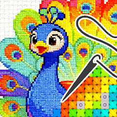 Coloring & Cross Stitch app icon